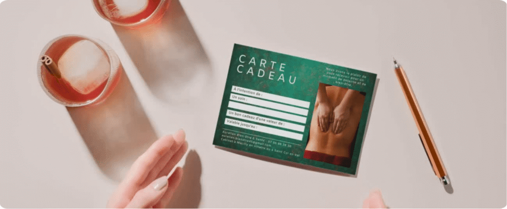 Offrez une carte cadeau massage à Orléans. Un soin bien-être personnalisé pour faire plaisir à un proche. Commande simple et rapide dans votre budget